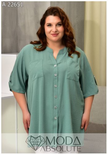 Жіноча сорочка Oversize А 22651